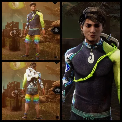 🏄Outfit Surf Survivor & Charm: Captured Heart + Gift🎁