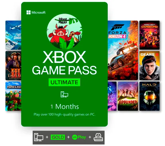 🟢 Xbox Game Pass Ultimate 1 месяц (РФ) 🟢 КОНВЕРТАЦИЯ