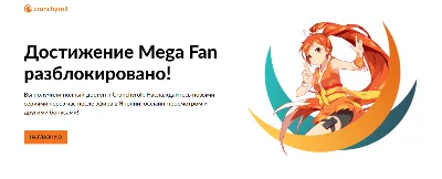 Crunchyroll Mega Fan | 1 month subscription