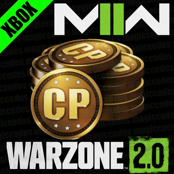 CALL OF DUTY WARZONE 2.0 CP MWII COD POINTS ТОЛЬКО XBOX