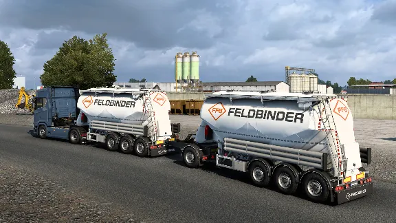 Euro Truck Simulator 2 - Feldbinder Trailer Pack ⚡️AUTO