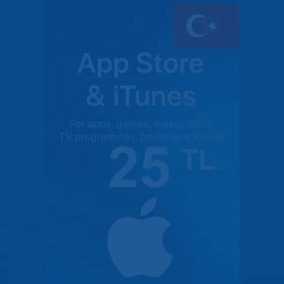 ✅ iTUNES Подарочная карта 25 Лир TL ТУРЦИЯ Автодоставка