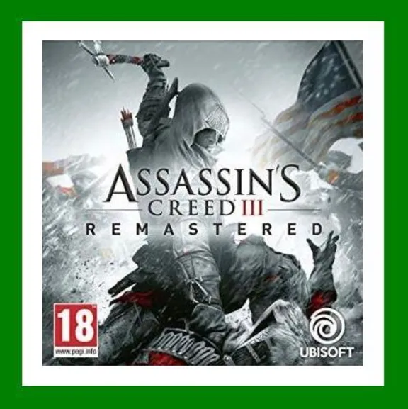 ✅Assassin&acute;s Creed III Remastered Edition✔️Steam⭐+ 35 Игр🎁АКЦИЯ⭐0% Карты💳