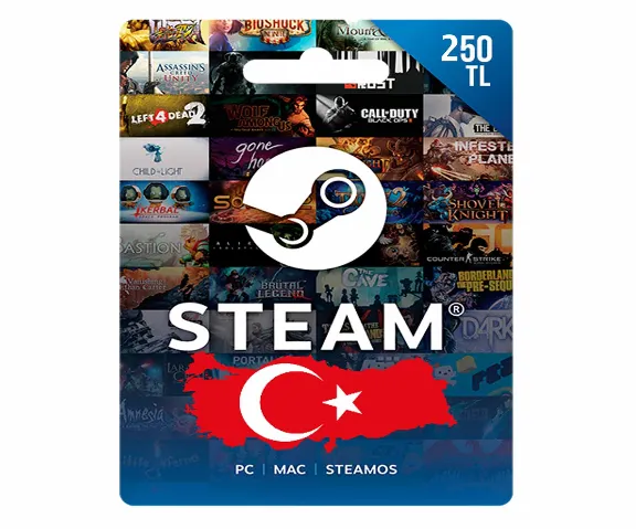 🚀АВТО⚫STEAM 10 – 1000 TL🔴ТУРЦИЯ⚫КАРТА ПОПОЛНЕНИЯ СТИМ