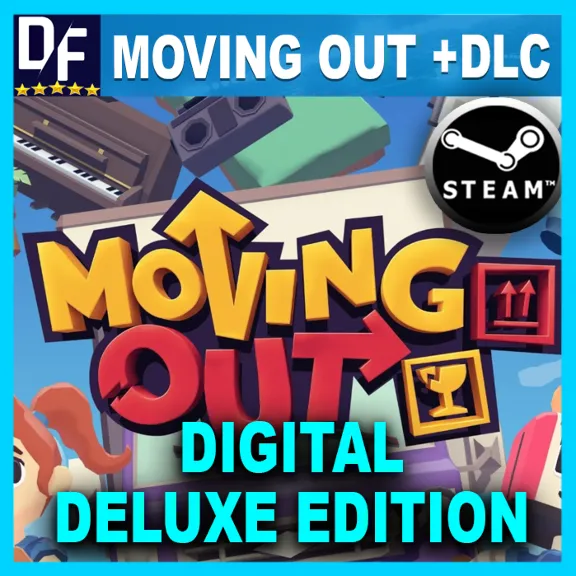 Moving Out- Digital Deluxe Edition✔️STEAM Account