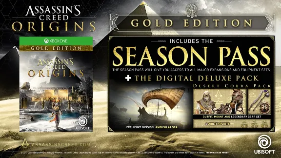 ✅ Assassin&acute;s Creed Истоки - GOLD EDITION Xbox активация