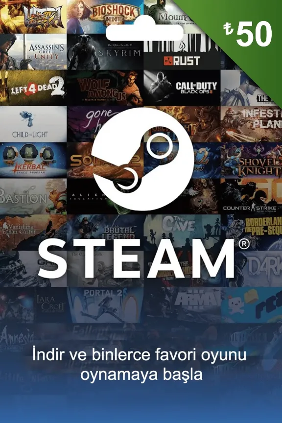 💲✅ КАРТЫ / КОДЫ ПОПОЛНЕНИЯ STEAM 🔴 💲 ТУРЦИЯ -ЛИРА 💲