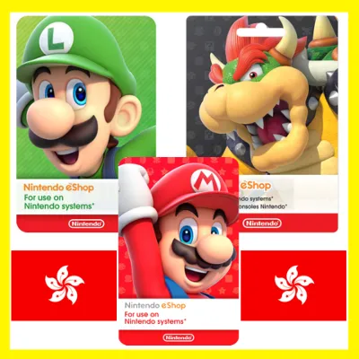 НИНТЕНДО Подарочная Карта Гонконг HKD Nintendo eShop Gift Card Hong Kong ПОПОЛНЕНИЕ