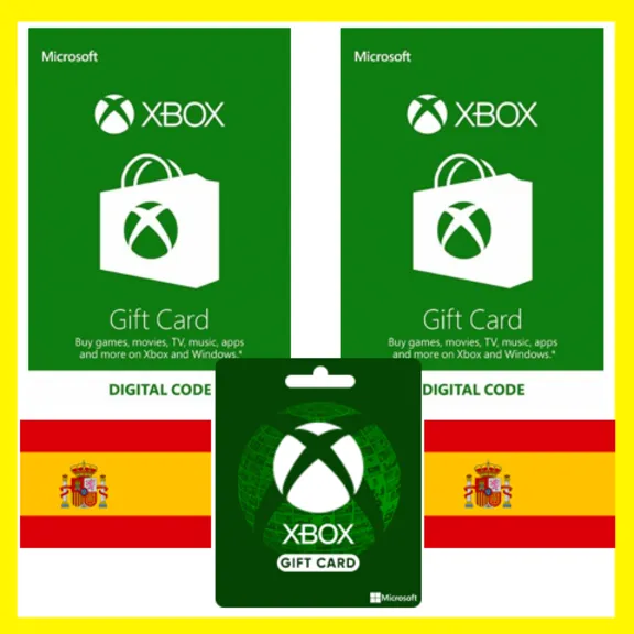 XBOX ПОДАРОЧНАЯ КАРТА ИСПАНИЯ SP XBOX EURO КАРТА ПОПОЛНЕНИЯ ИКСБОКС КОД SPAIN EUR
