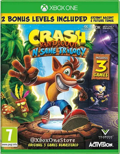 ✅Crash Bandicoot™ N. Sane Trilogy XBOX ONE/SERIES X|S🔑