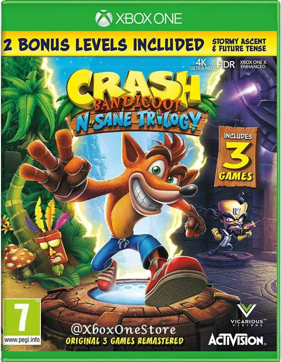 ✅Crash Bandicoot™ N. Sane Trilogy XBOX ONE/SERIES X|S🔑