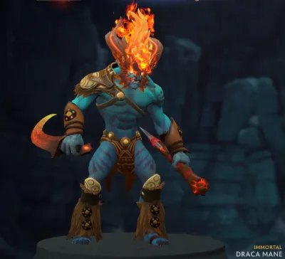DOTA 2 🔥/ Draca Mane для Huskar / Immortal