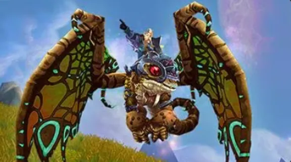 WoW In-game Mount: Зачарованный волшебный дракончик [EU/RU]