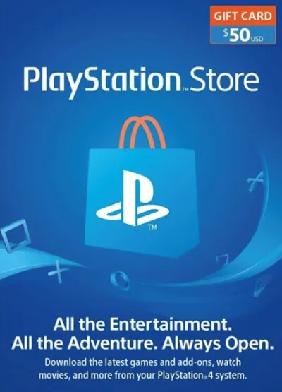 🔥Playstation Network PSN🔥 Gift Card 50$ - США Быстро