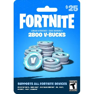 🔥⭐ FORTNITE EPIC GAMES 2800 V-BUCKS⭐Epic⭐ GLOBAL🔑+0%