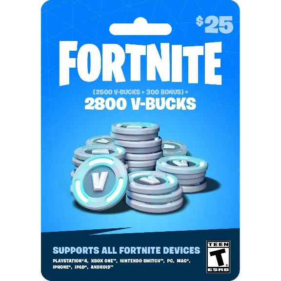 🔥⭐ FORTNITE EPIC GAMES 2800 V-BUCKS⭐Epic⭐ GLOBAL🔑+0%