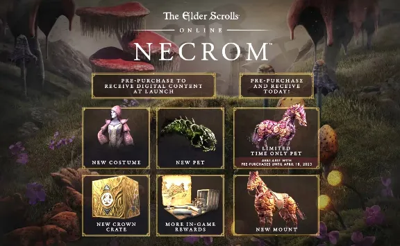 The Elder Scrolls Online: Necrom Deluxe Upgrade
