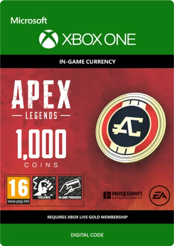 Apex Legends 1000 Coins 🔵[XBOX/🌍GLOBAL]