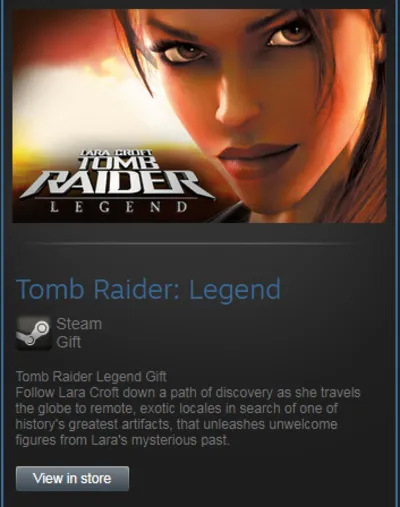 Tomb Raider: Legend (Steam Gift Region Free / ROW)