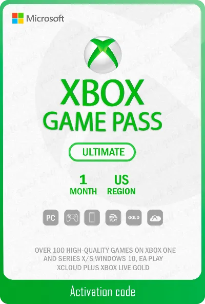 🔑Xbox Game Pass ULTIMATE 1 Месяц US
