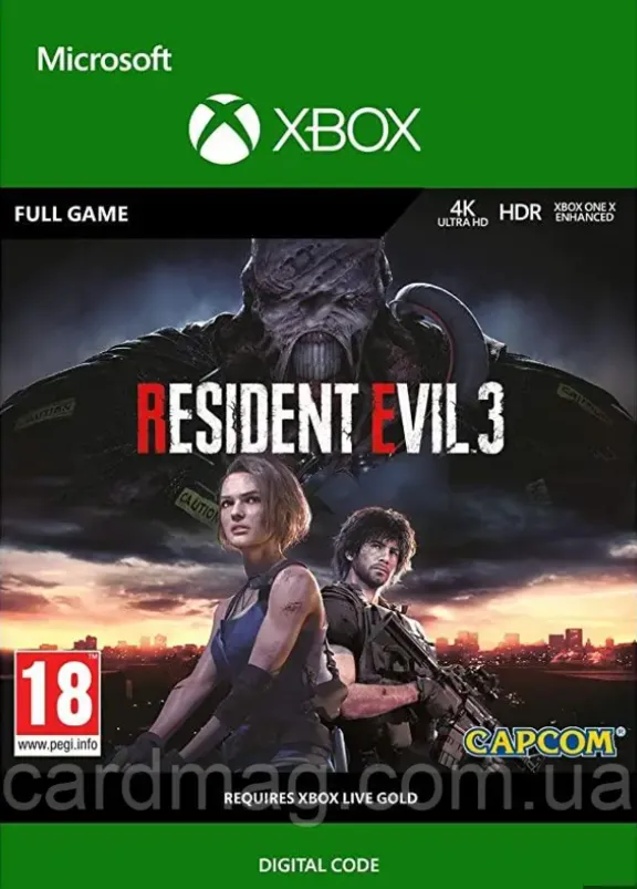 RESIDENT EVIL 3 ✅XBOX КЛЮЧ