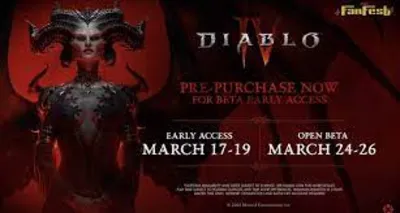🔥Diablo IV Бета Ранний Доступ PC/PS4/PS5/XBOX 🔑 Ключ