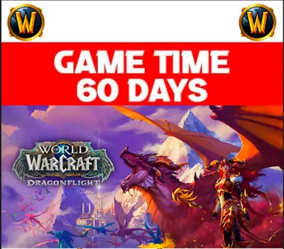🔑WOW 60 days RU/CIS/EU (CATA /SOD / DF  🔥   )