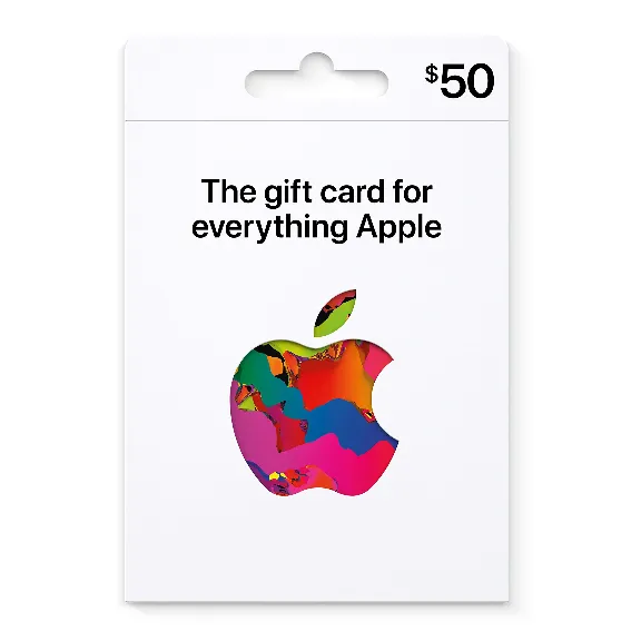 iTunes Gift Card $50 USA - без комиссии