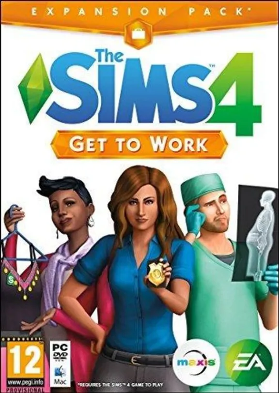 THE SIMS 4: Get To Work (НА РАБОТУ!) EA-App Ключ