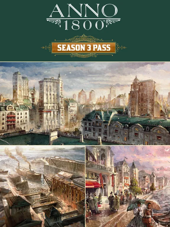 🔥Anno 1800: Season 3 Pass DLC UPLAY💳0%💎ГАРАНТИЯ🔥