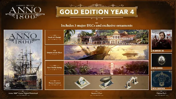 🔥Anno 1800 Gold Edition Year 4 💳0%💎ГАРАНТИЯ🔥