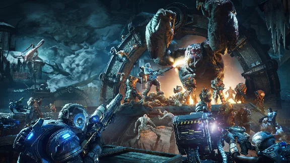 🎮GEARS OF WAR 4 AND HALO 5 GUARDIANS BUNDLE XBOX🔑КЛЮЧ