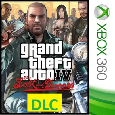 GTA 4 The Lost and Damned XBOX DLC На Любой Регион