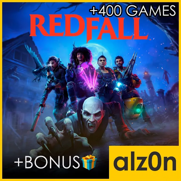 🟥Redfall + 450 games🧿PC・ONLINE