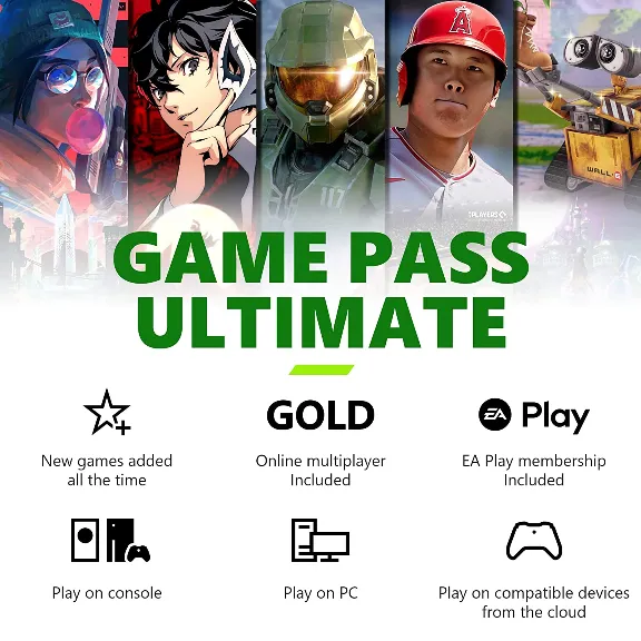 XBOX GAME PASS ULTIMATE PC 14 ДНЕЙ +1 2 3 5 9 12 МЕС🎁