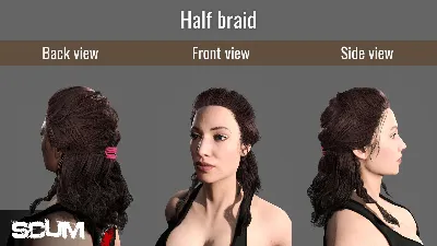 SCUM Hair Deluxe 1 DLC🔸STEAM Россия⚡️АВТОДОСТАВКА
