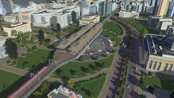 Cities: Skylines - Content Creator Pack: Train Stations DLC AUTODELIVERY STEAM РОССИЯ