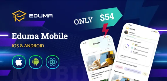 Eduma [5.6.9] - Russification of the theme 🔥💜