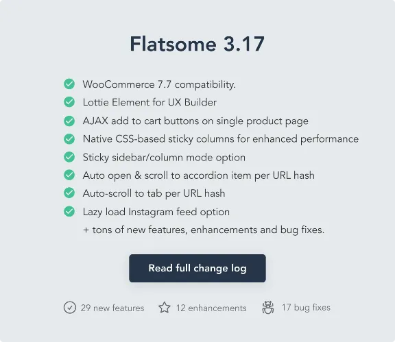Flatsome [3.18.2] - Русификация премиум темы 🔥💜