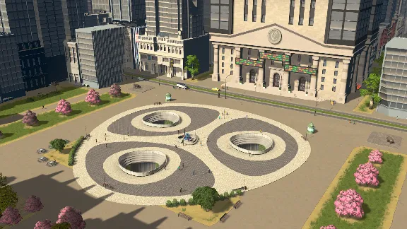 Cities: Skylines - Financial Districts DLC - STEAM RU