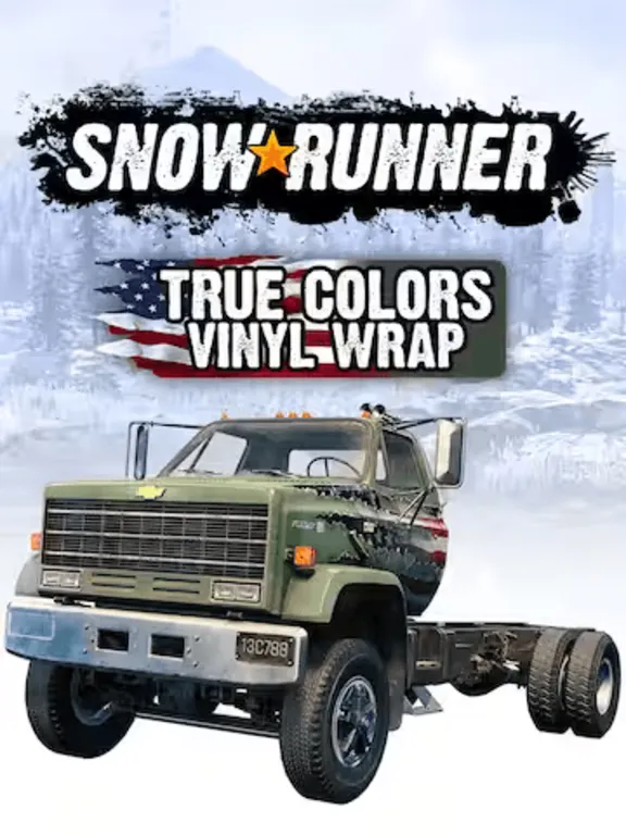 ✅SnowRunner — виниловая обёртка True Colors✅ПК