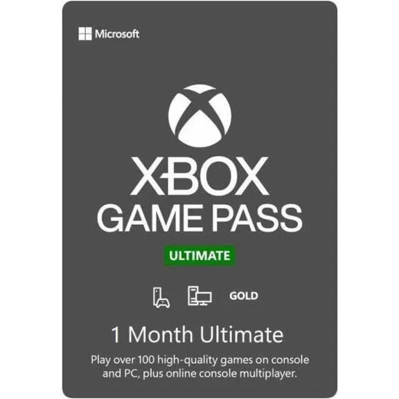 Game Pass Ultimate 1 Месяц Ключ без банковской карты