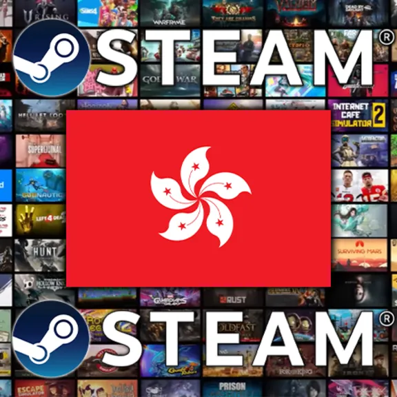 ➡️Steam Подарочная карта HKD 40-100 ✴️ (Гонконг)