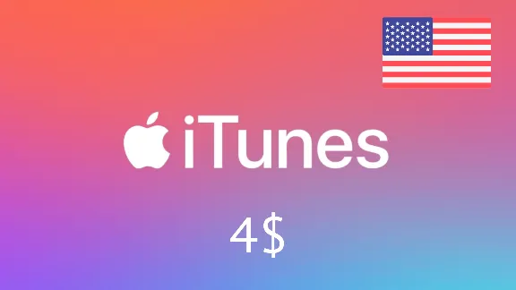 iTunes 🔥 Gift Card -   4$ 🇺🇸(USA) [Без комиссии]