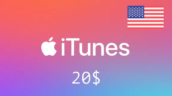 iTunes 🔥 Gift Card -  20$ 🇺🇸(USA) [Без комиссии]