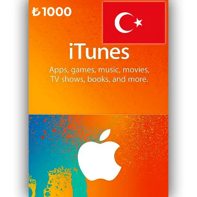 ⭐Подарочная карта Apple iTunes🇹🇷 15~1000 TL ТУРЦИЯ✅