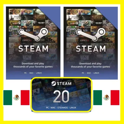 СТИМ КАРТЫ 🇲🇽 МЕКСИКА STEAM КОД ПОПОЛНЕНИЯ | ПОПОЛНИТЬ СТИМ Mexico MXN