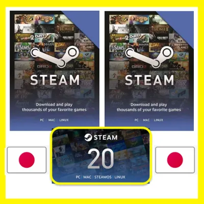 ⭐️GIFT CODE⭐🇯🇵 STEAM GIFT CARD JAPAN STEAM WALLET JPY JP