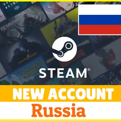Новый аккаунт Steam 🇷🇺РОССИЯ +СМЕНА ПОЧТЫ+$БОНУС