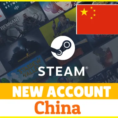 ⭐️ ✅Новый аккаунт Steam (🇨🇳 КИТАЙ) +СМЕНА ПОЧТЫ+БОНУС